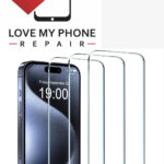 3 Pack Screen Protector compatible for iPhone 15