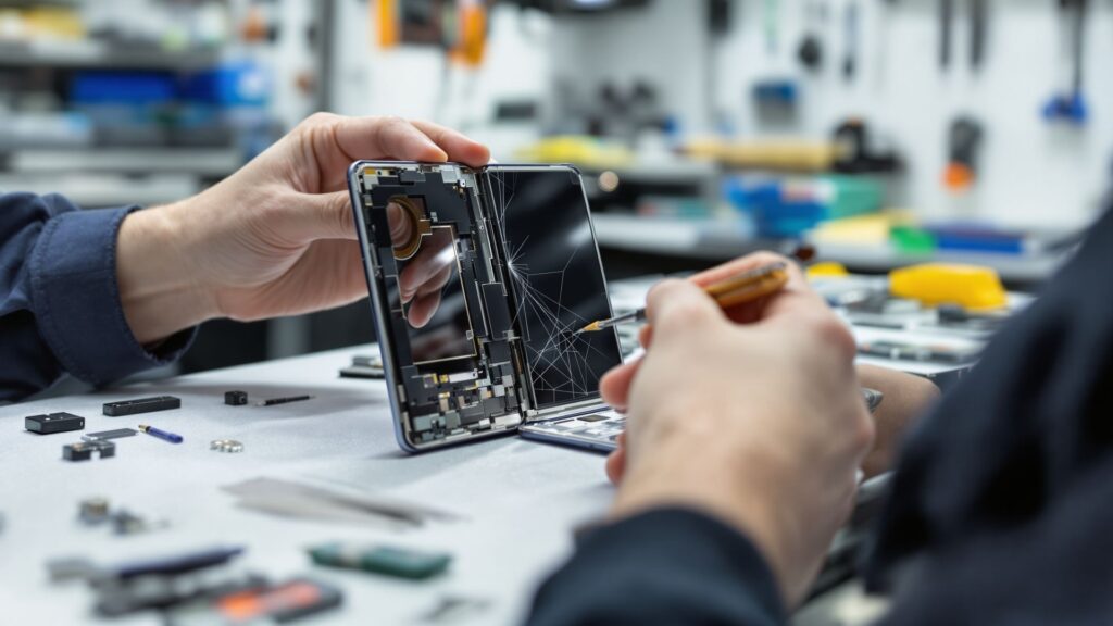 Samsung Galaxy Z Flip 7 Repair in Kissimmee, FL – Inner Screen, Cover Screen, Battery & Hinge Service